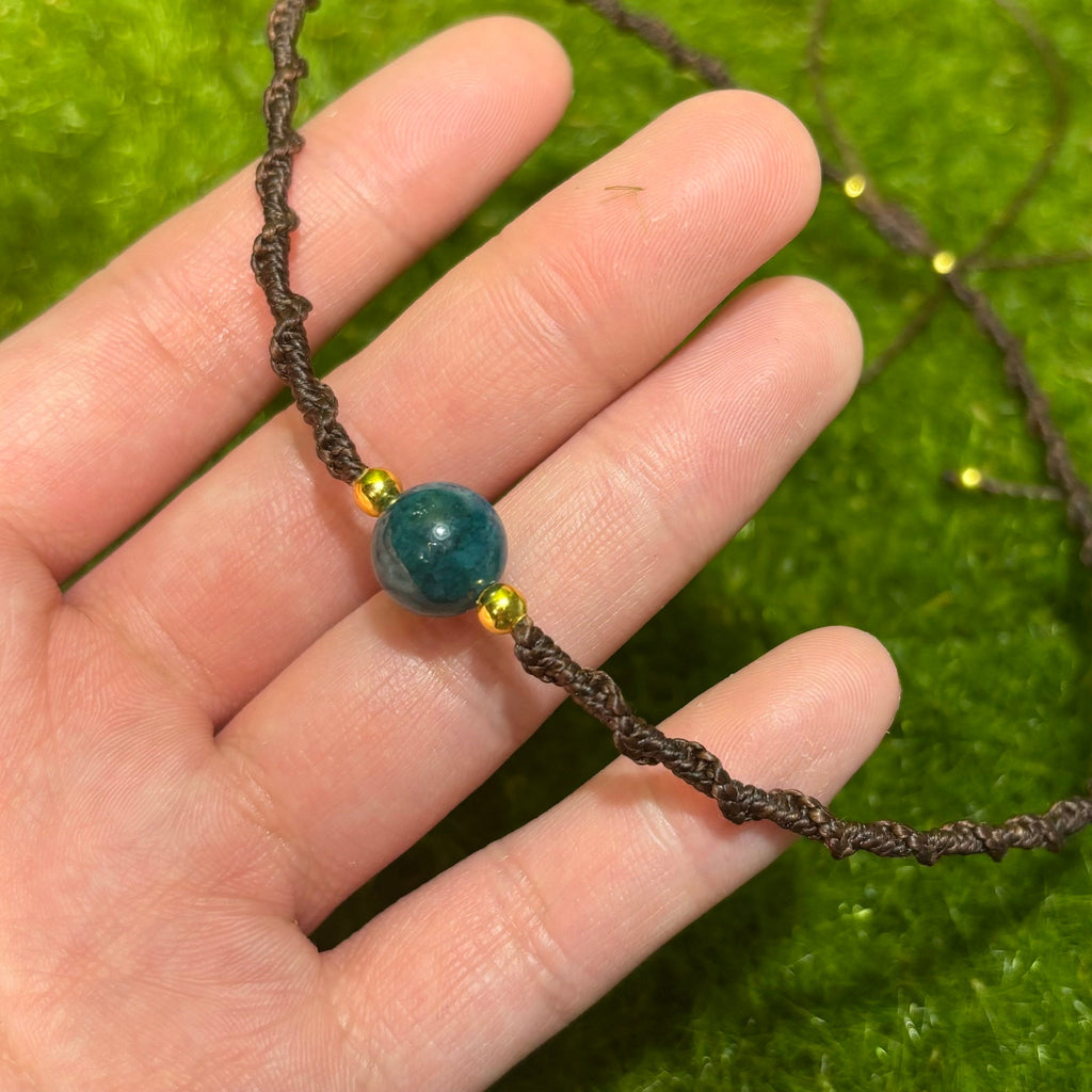 Apatite Macrame  Choker