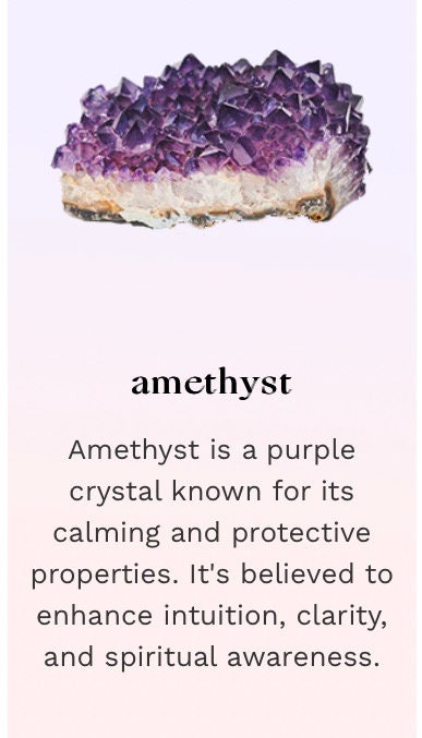 Amethyst Macrame Ring
